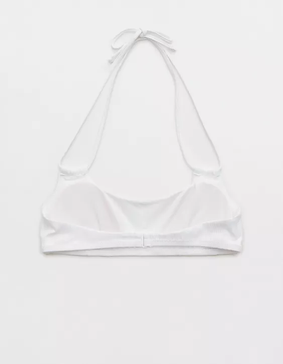 Aerie Textured Double String Scoop Bikini Top