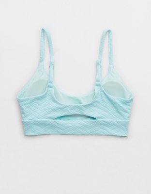 Верх бикини Jacquard Cut Out — Aerie — фото 4