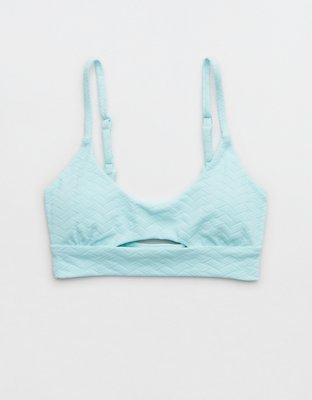 Верх бикини Jacquard Cut Out — Aerie — фото 3