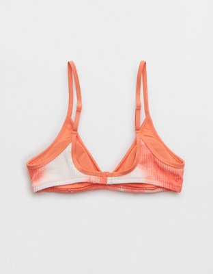 Aerie Crinkle Voop Binding Bikini Top