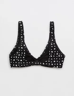 Aerie Ribbed Voop Plunge Bikini Top