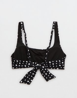 Верх бикини Tie, в рубчик — Aerie — фото 4