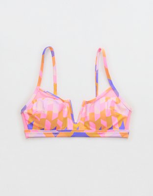 Aerie Mesh V Wire Scoop Bikini Top