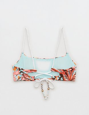 Верх бикини Buzzed Straight, махра — Aerie — фото 4