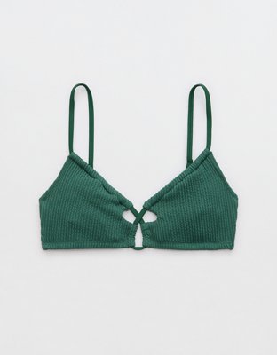 Верх бикини Crinkle, шнуровка — Aerie — фото 3