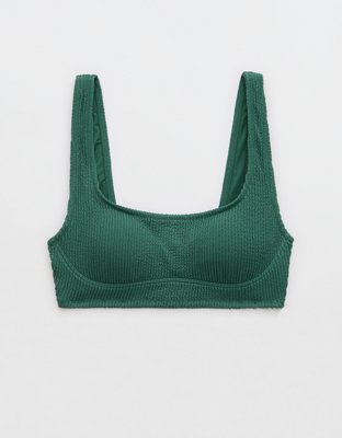 Верх бикини Crinkle Seamed Longline — Aerie — фото 3