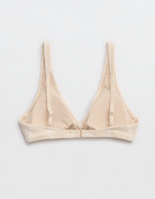 Aerie Jacquard Wide Strap Voop Bikini Top