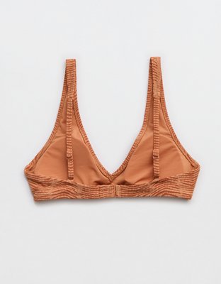 Aerie Jacquard Wide Strap Voop Bikini Top