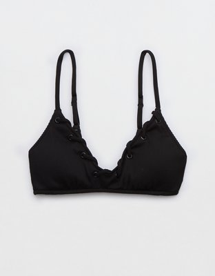 Aerie Ribbed Voop Bikini Top