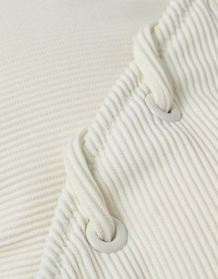 Aerie Ribbed Voop Bikini Top