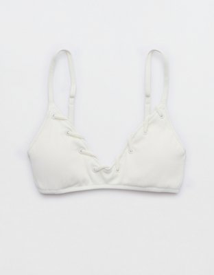 Aerie Ribbed Voop Bikini Top