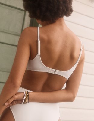 Aerie Ribbed Voop Bikini Top