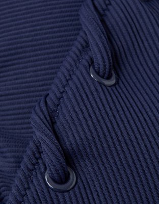 Aerie Ribbed Voop Bikini Top