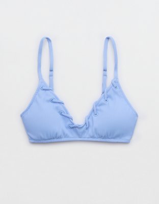 Aerie Ribbed Voop Bikini Top