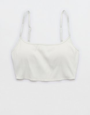 Aerie Ribbed Scoop Longline Bikini Top