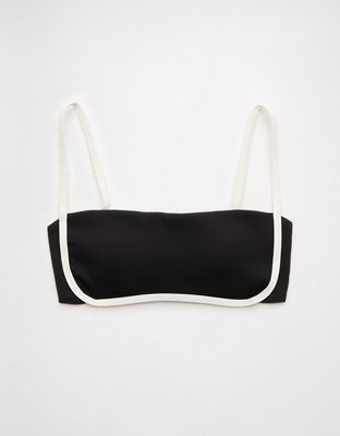 Aerie Straight Scoop Ribbed Bikini Top