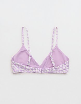 Верх бикини Skinny Voop — Aerie, цвет: Сиреневый — фото 4