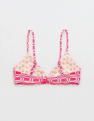 Aerie Skinny Strap Voop Bikini Top