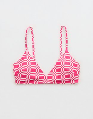 Aerie Skinny Strap Voop Bikini Top