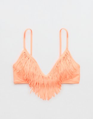 Aerie Skinny Strap Voop Bikini Top