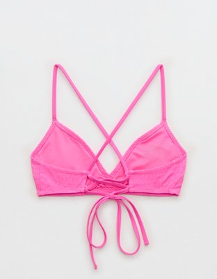 Aerie Skinny Strap Voop Bikini Top
