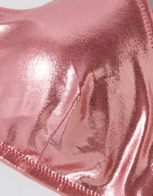 Aerie Skinny Strap Voop Bikini Top