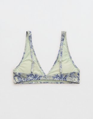 Aerie Pique Wide Strap Voop Bikini Top