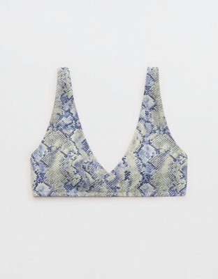 Aerie Pique Wide Strap Voop Bikini Top