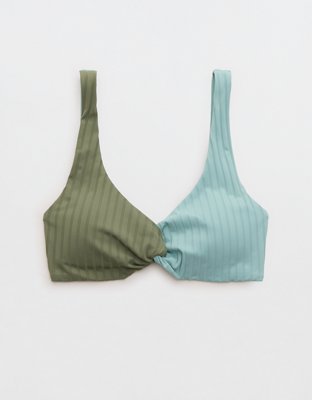 Aerie Ribbed Twist Bikini Top