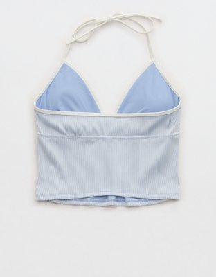 Aerie Ribbed Halter Tankini