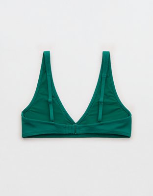 Aerie Pique Wide Strap Voop Bikini Top