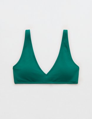 Aerie Pique Wide Strap Voop Bikini Top