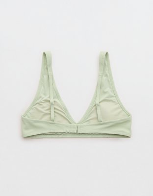 Aerie Pique Wide Strap Voop Bikini Top