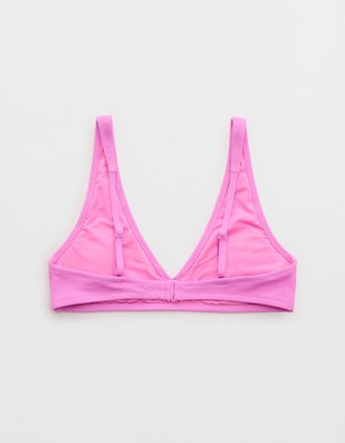 Aerie Pique Wide Strap Voop Bikini Top