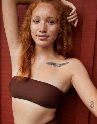 Верх бикини, бандо — Aerie — фото 5