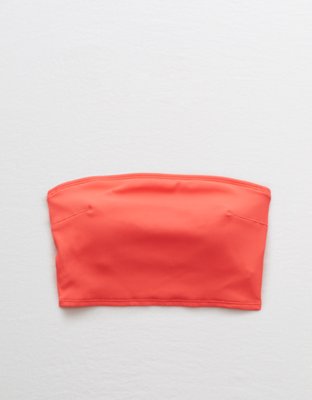 Aerie Ribbed Longline Bandeau Bikini Top