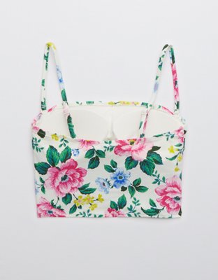 Aerie Longline Bandeau Bikini Top