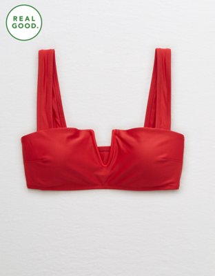 Верх бикини V, бандо — Aerie — фото 3
