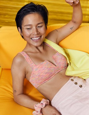 aerie bandeau bikini top