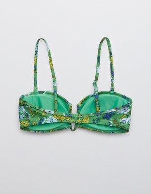Aerie Ruffle Bandeau Bikini Top