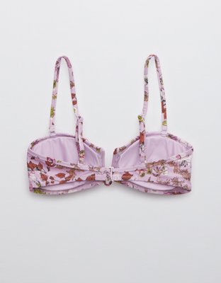 Aerie Ruffle Bandeau Bikini Top
