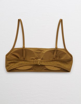 Aerie Shine Bandeau Bikini Top