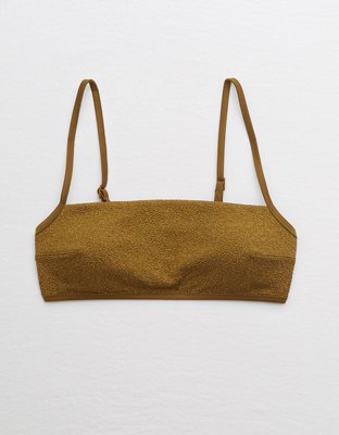 Aerie Shine Bandeau Bikini Top