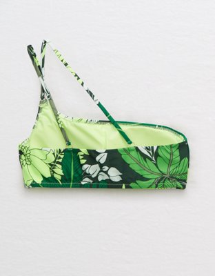 Aerie One Shoulder Bandeau Bikini Top