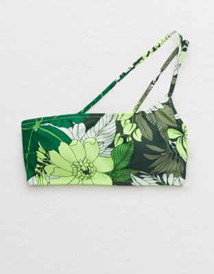 Aerie One Shoulder Bandeau Bikini Top