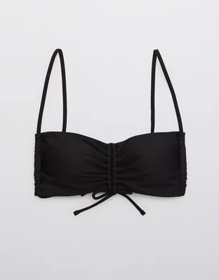 Aerie Ruched Bandeau Bikini Top