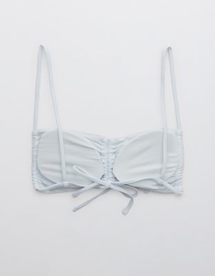 Aerie Ruched Bandeau Bikini Top