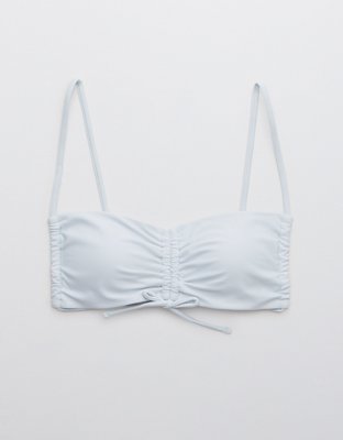 Aerie Ruched Bandeau Bikini Top