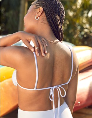 Aerie Ruched Bandeau Bikini Top