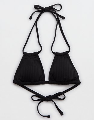 Aerie Textured Multi-Way Triangle Bikini Top